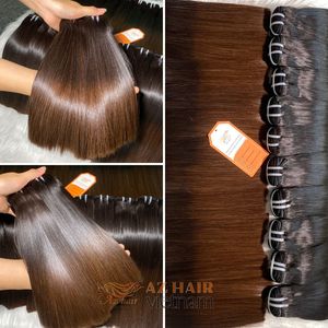 ผมต่อแบบตรงยาว10 12 "ผมมนุษย์เวียดนามสีดำ - Product Image 3