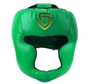 อุปกรณ์ป้องกันศีรษะสำหรับชกมวย ทำจากหนังสังเคราะห์ระบายอากาศได้ดี ปรับแต่งได้ตามต้องการ มีสีและขนาดให้เลือกตามต้องการ - Product Image 1