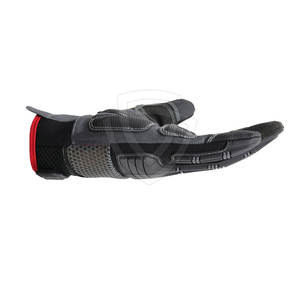 Guantes mecánicos de cuero resistentes al fuego con logotipo personalizado Guantes mecánicos de mano de protección duradera - Product Image 1