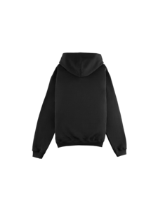 เสื้อฮู้ดดี้กันริ้วรอยสำหรับผู้หญิง Oltex Trading สไตล์สตรีทแวร์สำหรับฤดูหนาว สีดำ น้ำหนัก 500 กรัม ผ้าฝ้าย 80% โพลีเอสเตอร์ 20% ผ้าฟลีซ แฟชั่น - Product Image 2