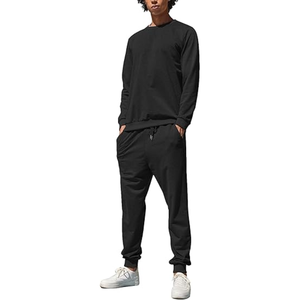 Trajes Chándales para hombres Trajes de chándal para hombres 2 piezas Casual Atlético Transpirable 100% Ropa de algodón Conjuntos de hombre - Product Image 1