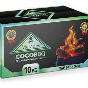 Charbon de bois de luxe pour barbecue par Merades d'Indonésie, combustion propre, longue durée, faible fumée, parfait pour les complexes hôteliers et le marché de détail de Dubaï - Product Image 1