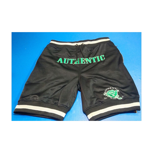 Short en maille avec broderie 3D pour hommes Short d'été élégant en maille athlétique 2025 Short de jogging à séchage rapide - Product Image 1