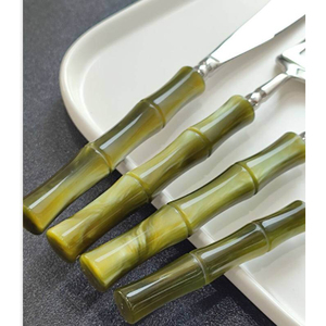 Antique Design Handmade Restaurant Utensils <b>Mirrored</b> Polished Stainless Steel Cutlery Dinnerware Set Latest Flatware Sets - Product Image 6