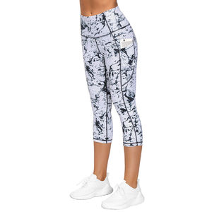 Seamless Knit <b>Fabric</b> 51% Polyamide 38% Polyester 11% Elastane Tapered High Waisted Utility <b>Grey</b> Womens Seamless Scrunch Legging - Product Image 4