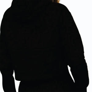 Sudadera Corta para Mujer con Forro Polar, 45% Algodón, 55% Poliéster, Diseño Blackout Sky Script, Personalizada al por Mayor - Product Image 6