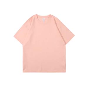 100% algodón camiseta de hombre de peso pesado de lujo de gran tamaño hombro caído logotipo personalizado diseño cuadrado en blanco Camiseta de algodón orgánico - Product Image 1