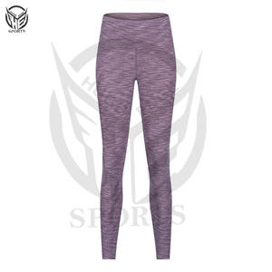 Leggings de Yoga de cintura alta suaves con logotipo personalizado, pantalones ajustados para mujer, mallas atléticas para correr - Product Image 6