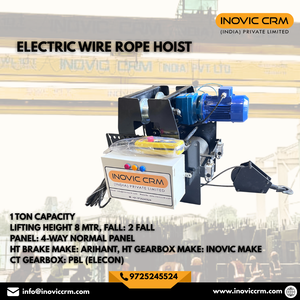 Elevador con Capacidad de 1 a 3 Toneladas, Altura de Elevación de 9 Metros, Motor ABB y Freno EMCO, Caja de Cambios PBL - Product Image 3