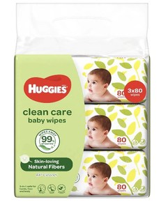 Toallitas Húmedas para Bebés Huggies Extra Care Sensitive Sin Alcohol, Suaves e Hipoalergénicas para Recién Nacidos - Product Image 3