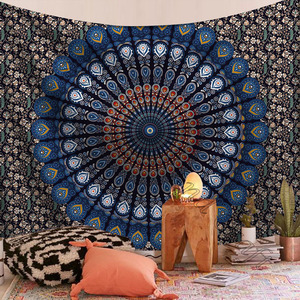 Offre Spéciale tapisserie murale suspendue de styliste moderne pour noël, tapisserie de Mandala de plage - Product Image 5