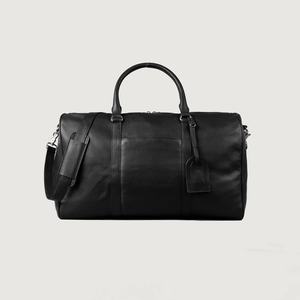 Sac de voyage convertible de luxe en cuir véritable pour hommes léger avec compartiment à chaussures et valise de rangement pour vêtements - Product Image 2