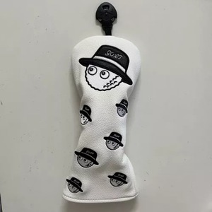 Vente en gros d'usine, housses de tête de club de golf en cuir imperméable avec logo personnalisé pour les clubs de type lame, mallette, putter, fer - Product Image 1