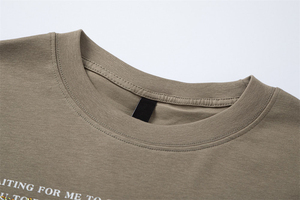 Nouveau design en gros nouveaux hommes grande taille surdimensionné sur mesure poids lourd 100% coton chemises courtes - Product Image 2