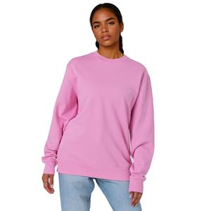 Sweat-shirt à col rond en coton épais Sweat-shirt en molleton mélangé de polyester et de coton surdimensionné pour hommes et femmes pour logo personnalisé - Product Image 1