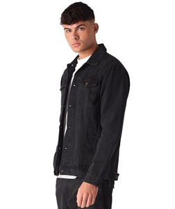 Winter Canvas Denim <b>Jacket</b> Breathable Comfortable Windproof 100% Cotton Casual V-neck Cotton Lining Front Logo Customizable Men - Product Image 6