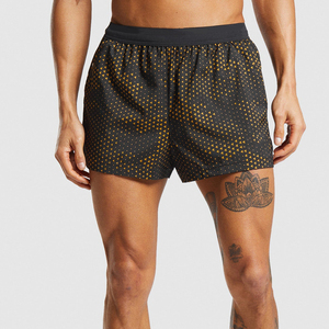 2025 nuevos pantalones cortos de malla de gimnasio de baloncesto deportivos Unisex de alta calidad entrenamiento poliéster Fitness sudor cintura elástica liso teñido sólido - Product Image 6