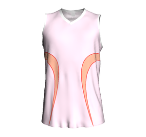 Camiseta de Baloncesto Sublimada Personalizada, Cuello en V, Sin Mangas, Absorbe la Humedad, Uniforme de Equipo Unisex para Adultos, Bloques de Color, Poliéster - Product Image 1