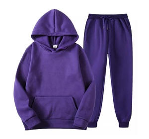 Conjunto de chándal con capucha Atlético informal OEM, pantalones de chándal sólidos, pieza de remolque, chándal personalizado de maternidad ecológico, ropa de calle - Product Image 6
