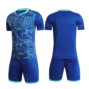 เสื้อกีฬาฟุตบอลแบบสวมสบายสำหรับผู้ใหญ่เสื้อฟุตบอลสไตล์ที่ดีที่สุดสีฟ้าใส่โลโก้ได้ตามต้องการ - Product Image 6