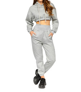 Nouveauté : Survêtement deux pièces en coton 100 % respirant, style hip-hop, avec logo personnalisé imprimé en DTG, pull-over décontracté - Product Image 1