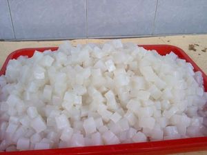 Nata de COCO ก้อนน้ำนมชาผลไม้น้ำผลไม้รสหวานรสพุดดิ้งเยลลี่ท็อปปิ้งมะพร้าว - Product Image 5