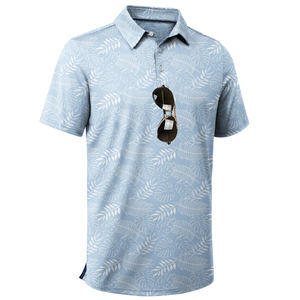 Camisetas Polo de Golf con Logotipo Personalizado, de Alta Calidad, Secado Rápido, Manga Corta, Absorción de Humedad, Rendimiento Deportivo, Camisetas Polo Estampadas - Product Image 1