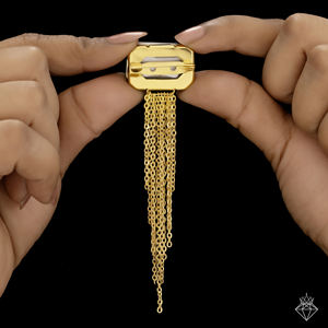 Broche émeraude anti-ternissement PRAO - Product Image 3