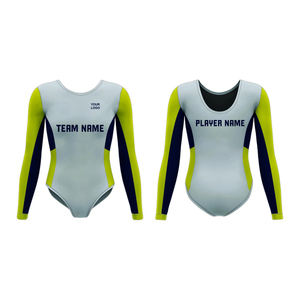 Uniforme de gymnastique sans couture de dernière conception pour la danse et la gymnastique de Spandex des femmes d'adultes - Product Image 4