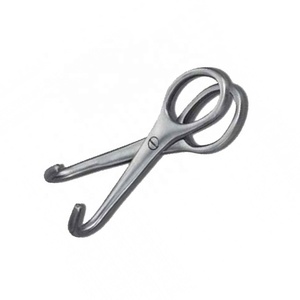 Fabrication en gros meilleur crochet pour les yeux crochet pour les yeux pointu en acier inoxydable crochet OB outils de vêlage Instrument vétérinaire en acier inoxydable - Product Image 6