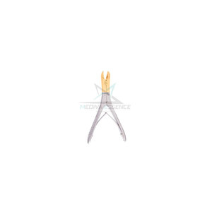 TC Cortador de alambre de hueso Columna vertebral Instrumentos ortopédicos de acero inoxidable alemán Calidad superior - Product Image 1