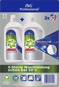 Détergent liquide universel Ariel Professional 3,85 L - 2 x 70 lavages - Product Image 2