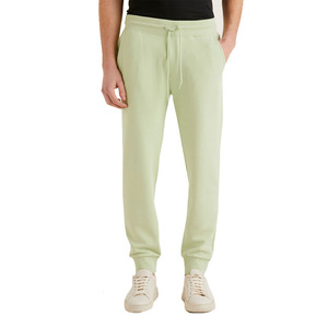Pantalon de Jogging 100% Coton Vert Menthe pour Homme de Haute Qualité Respirant Taille Moyenne Style Décontracté Personnalisable - Product Image 1