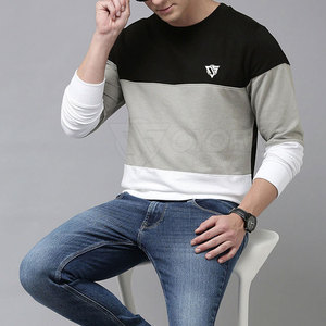 Plus Size Color Contrast Basics Sweatshirts Apparel Clothing <b>Men</b> Sweatshirts <b>Pullover</b> <b>Men</b> Sweatshirts - Product Image 3