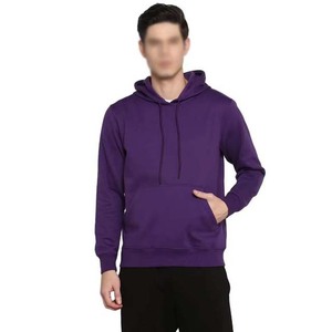 Sudaderas con capucha de lana de algodón de alta calidad OEM para hombre, Jersey transpirable, ropa de calle con logotipo personalizado básico, sudaderas para invierno - Product Image 3
