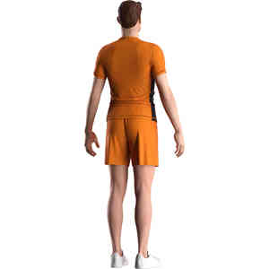 Proveedor Mayorista de Pantalones Cortos Deportivos de Spandex de Alta Calidad para Hombre con Tecnología de Absorción de Humedad - Product Image 3