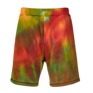 Pantalones cortos informales para hombre, precio barato y al por mayor, teñido anudado, secado rápido, cierre con cordón cómodo, fabricación de fábrica - Product Image 1