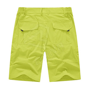 Men's Summer Knee Pocket Casual Cotton Elastic Waist Casual Camo Cargo Shorts Quick Dry Breathable High Quality Cargo Shorts - Product Image 2