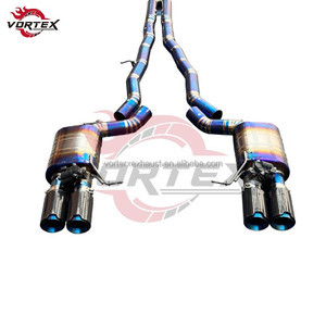 ระบบท่อไอเสียแบบ Catback วัสดุไทเทเนียมอัลลอยด์เกรด 5 สำหรับ BMW F06 F12 F13 640i 650i รุ่น Racing Catback Exhaust ติดตั้งง่าย - Product Image 6