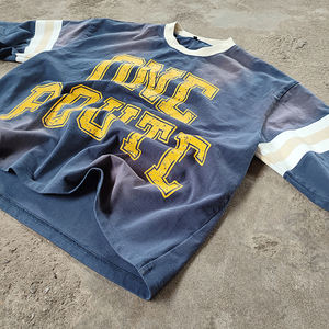 เสื้อยืดคอกลมทรงใหญ่แบบครอป ผ้าหนา 240 แกรม พิมพ์โลโก้ได้ เสื้อยืดเปล่าเนื้อหนักสำหรับผู้ชาย ผ้าฝ้าย 100% - Product Image 2