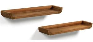 Étagère murale, paire de 2 pièces (58 cm + 48 cm) - Product Image 1