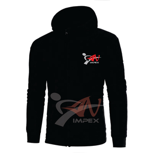 Sudadera con Capucha y Cremallera para Hombre, de Alta Calidad, con Logotipo Impreso Personalizado, Impresión Digital Invernal, con Material Personalizado - Product Image 2