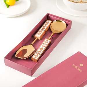 Ensemble de Cuillères en Acier Inoxydable Jetables pour la Maison Mariage et Fête Fournisseurs Indiens Décoratifs au Meilleur Prix - Product Image 3