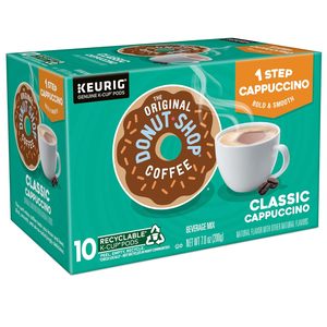 กาแฟคาปูชิโน่แบบคลาสสิก The Original Donut Shop สำหรับเครื่องชงกาแฟแบบแคปซูล Keurig Single-Serve K-Cup Pods บรรจุ 60 แคปซูล - Product Image 6