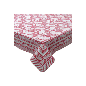 Superventas Floral Jacquard bordado mantel bloque de mano impreso Algodón puro artesanía atemporal a la venta - Product Image 5