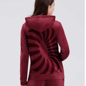 OEM <b>Women's</b> Plus Size Velour Hoodie Jogger <b>Tracksuit</b> 2 Piece <b>Velvet</b> Hooded Outfit for Girls Customizable Design - Product Image 3