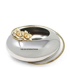 Venta directa de fábrica, florero de Metal hecho a mano de alta calidad, centro de mesa de boda, aluminio pulido brillante, alto estándar - Product Image 5