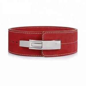 GAF Powerlifting Palanca Hebilla Cinturón Alta calidad Venta caliente Mejor Cuero de vaca Heavy Duty Antideslizante Unisex Levantamiento de pesas Deporte - Product Image 6