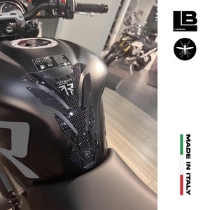 Protezione Serbatoio in Gel 3D per Moto Triumph Street Triple R 2009-2022, Copertura Serbatoio Compatibile - Product Image 3