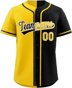Jersey de béisbol personalizado hecho en fábrica con gráficos sublimados de ajuste cómodo para ropa de equipo y paquetes de uniformes - Product Image 1